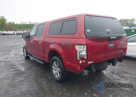 2018 Ford F-150 Xlt from USA, damaged, VIN 1FTEW1EP4JFA70891